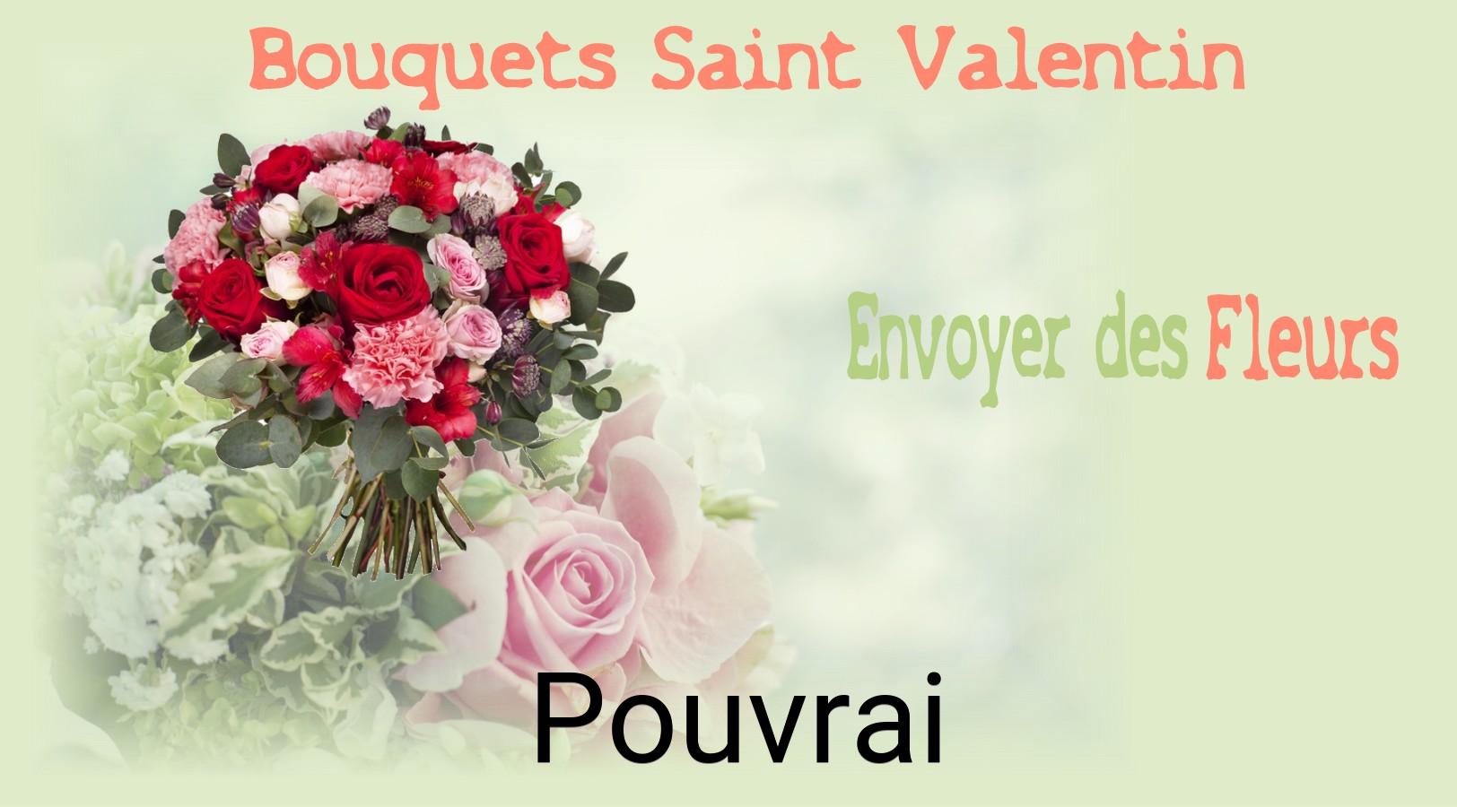 Roses de Saint-Valentin livrées à Pouvrai